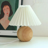 Lampe de table plissée coréenne - Élégance abordable