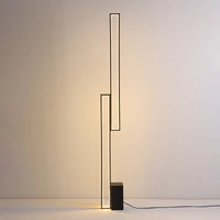 Lampadaire nordique au design minimaliste
