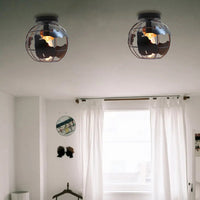 Plafonnier Loft Ombre Métallique