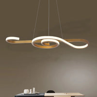 Lustre Nordique Moderne LED pour Décoration Intérieure - Élégance Scandinave