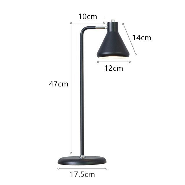 Lampe de bureau métallique Horbe