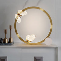 Lampe Papillon Dorée LED