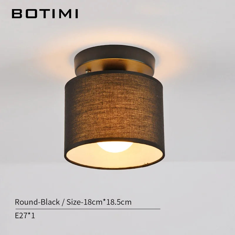 Plafonnier LED Botimi en Tissu