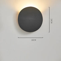 Applique murale LED lunaire de style moderne