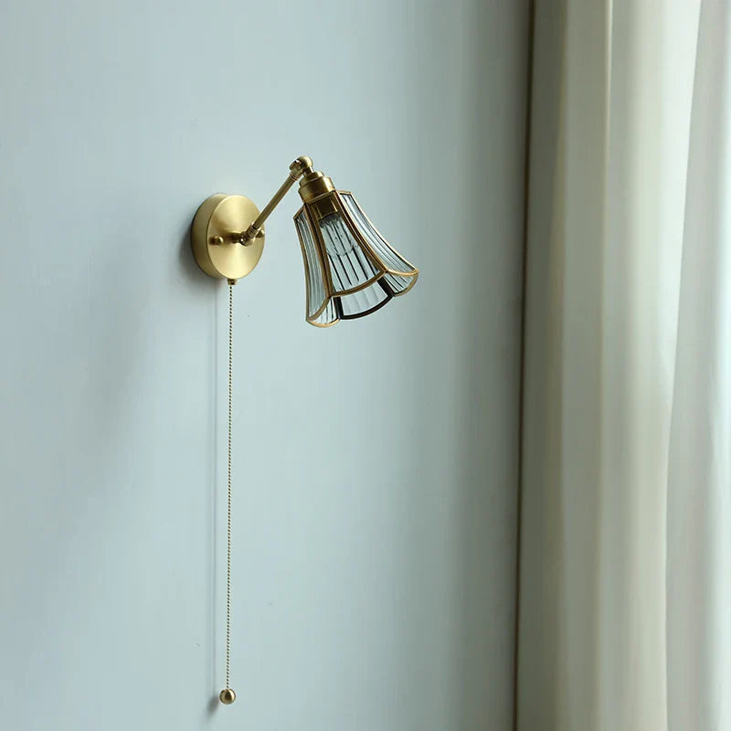 Applique Murale LED Moderne avec Chaîne et Interrupteur