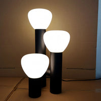 Lampe de Table Nordique Design LED en Fer et Verre