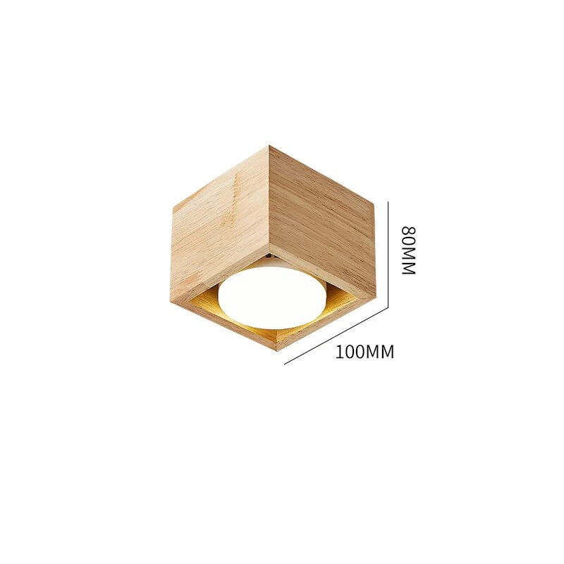 Plafonnier Downlight Japonais - Grille Audacieuse