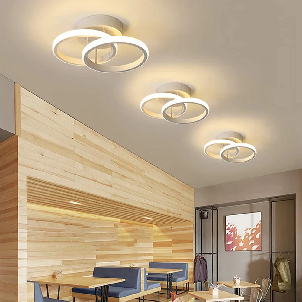 Plafonnier LED Ambiance Maison - Éclairage Chaud & Froid