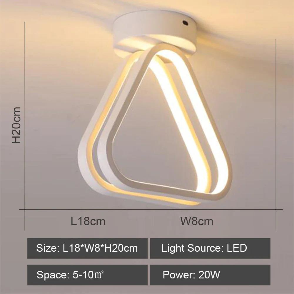 Plafonnier LED Ambiance Maison - Éclairage Chaud & Froid