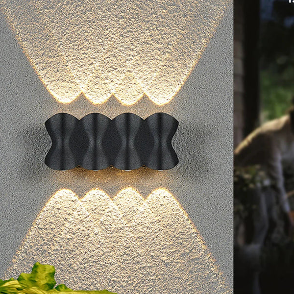 Applique murale nordique étanche – Style moderne pour l'extérieur