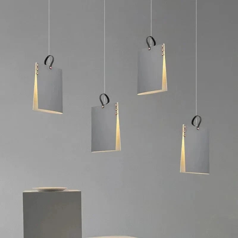 Lampe Suspendue Moderne en Forme de Macaron pour Décoration Intérieure - Élégance Illuminée