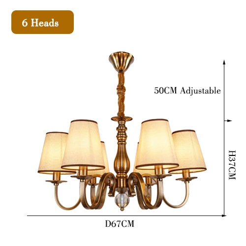 Lustre de luxe classique élégant