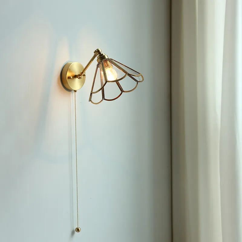 Applique Murale LED Moderne avec Chaîne et Interrupteur