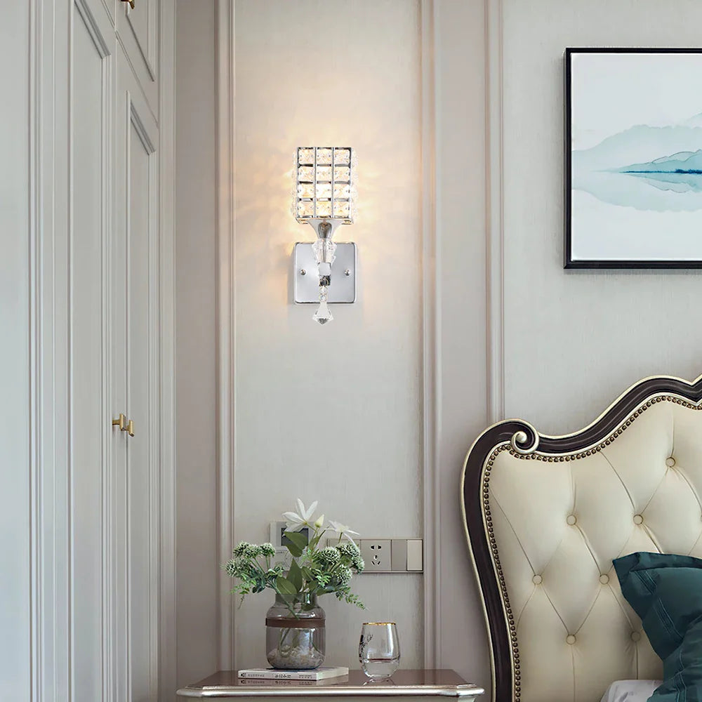 Lampe de Table LED Cristal Moderne