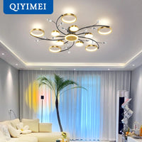 Lustre LED en cristal pour un éclairage intérieur contemporain