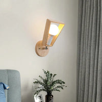 Applique murale nordique en bois naturel - Collection Scandinave