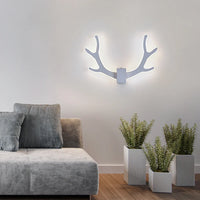 Lustre LED Bois Blanc Intérieur