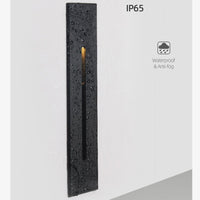 Applique murale LED imperméable Lorga - Luminosité en intérieur et extérieur