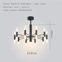 Lustre de luxe suspendu : design moderne et artistique