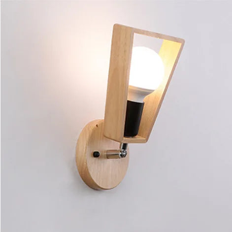 Applique murale nordique en bois naturel - Collection Scandinave