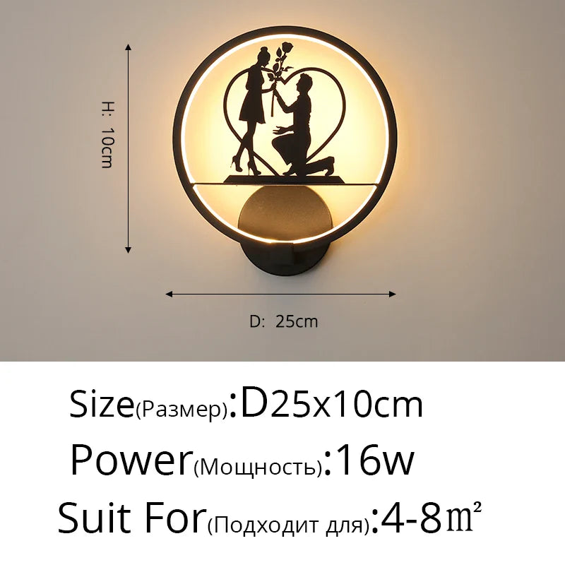 Applique nordique LED ronde : le mariage parfait pour petits et grands