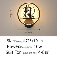 Applique nordique LED ronde : le mariage parfait pour petits et grands