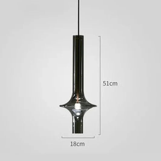 Suspensions contemporaines en verre de luxe nordique
