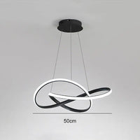 Suspension circulaire au design nordique et minimaliste