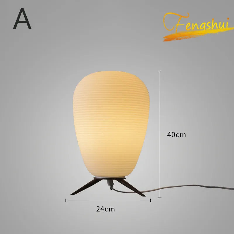 Lampe de Table LED postmoderne en verre Illuminateur