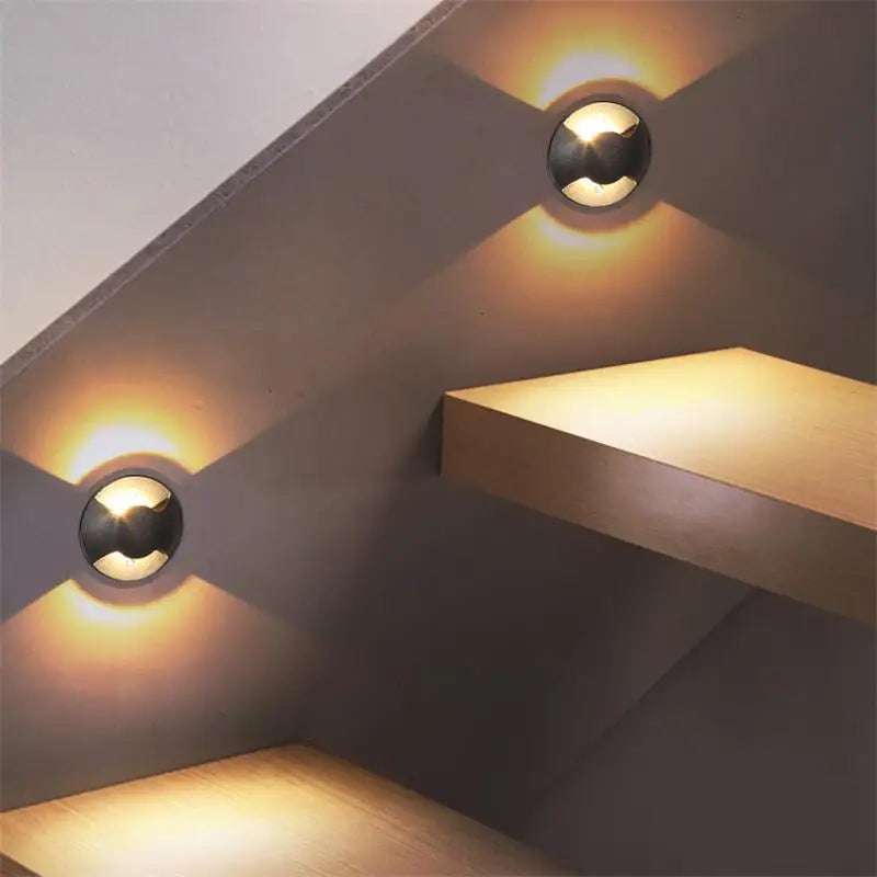Applique Murale Extérieure Étanche Double Tête Éclairage Créatif - LuxTech