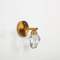 Applique Murale LED Nordique Diamant en Cristal
