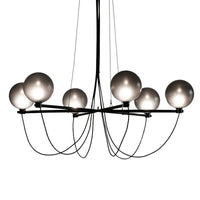 Lustre en verre pour villa duplex et magasin de vêtements