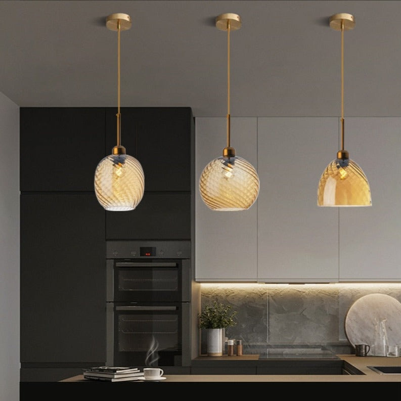 Suspension LED Alvaro Glass