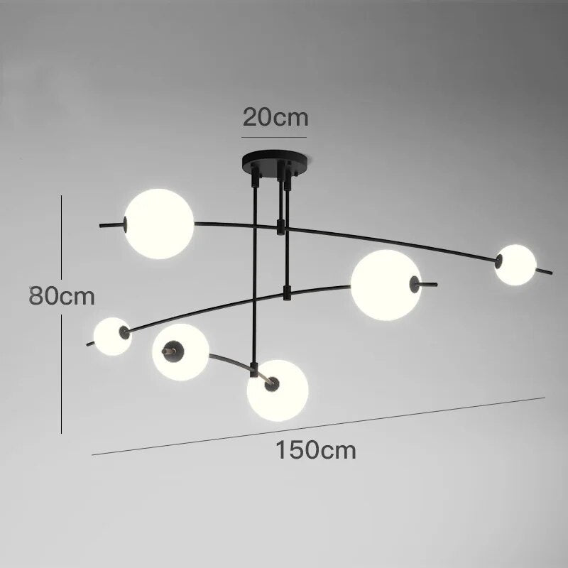 Lustre Design Nordique Minimaliste