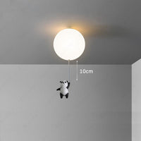 Plafonnier LED Enfant - Ballon et Panda Otto