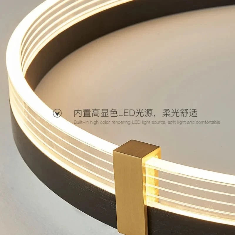 Lampe de plafond LED Minimal Luxe avec Télécommande
