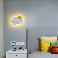 Lampe de chevet nuage pour enfants.