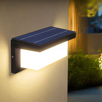Applique solaire moderne pour jardin et terrasse - IP54 waterproof, éclairage mural à induction
