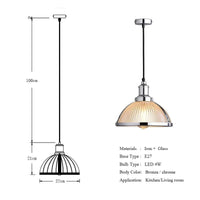 Suspension LED Loft Industriel