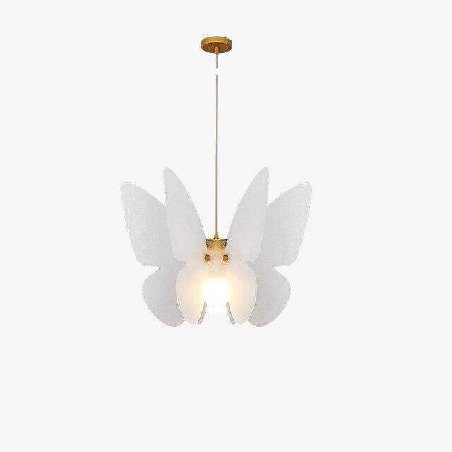 Suspension LED Blanche Butterfly