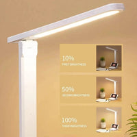 Lampe de Table pliable Led avec 3 types d'éclairage réglables en continu