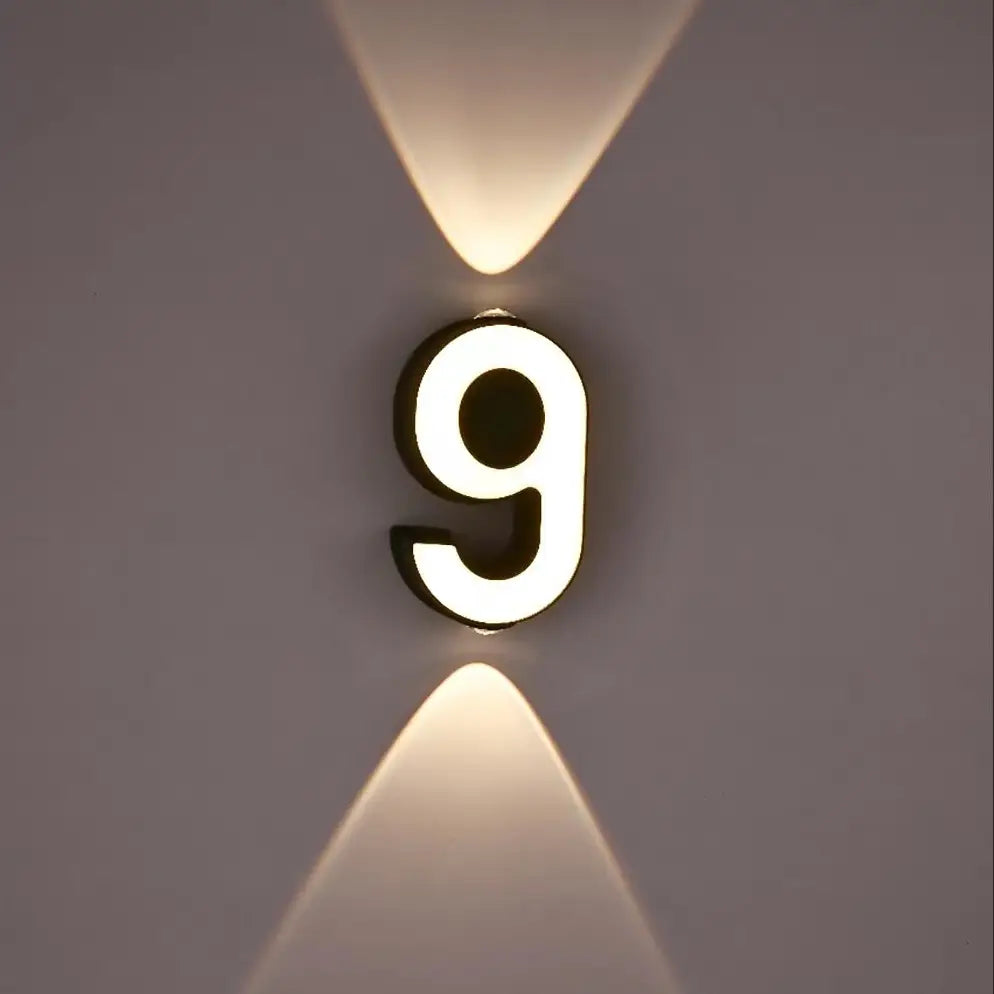 Applique murale LED intérieure et extérieure - Design minimaliste