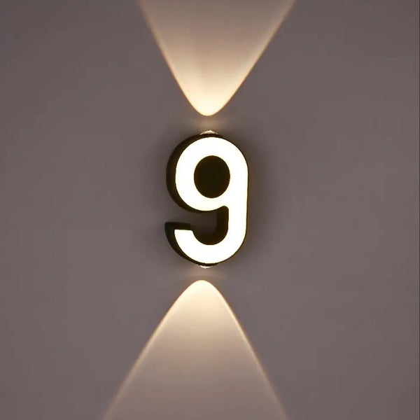Applique murale LED intérieure et extérieure - Design minimaliste