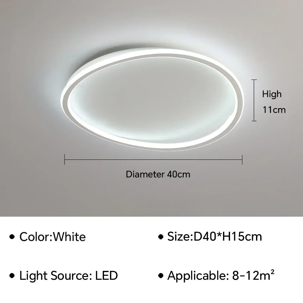 Lustre Moderne LED pour Décoration Intérieure