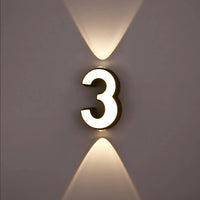 Applique murale LED intérieure et extérieure - Design minimaliste