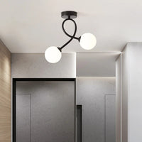 Plafonnier moderne minimaliste en verre - Éclairage intérieur de qualité