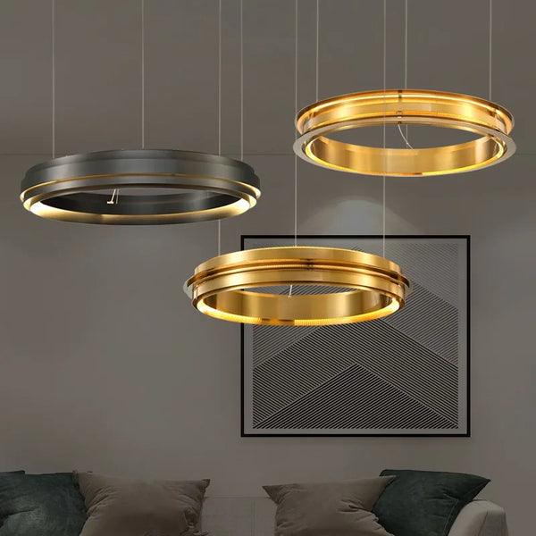 Lustre LED Suspension Post-Moderne Italien - Élégance pour votre intérieur