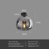 Plafonnier LED Minimaliste Moderne "Nordic Glow"