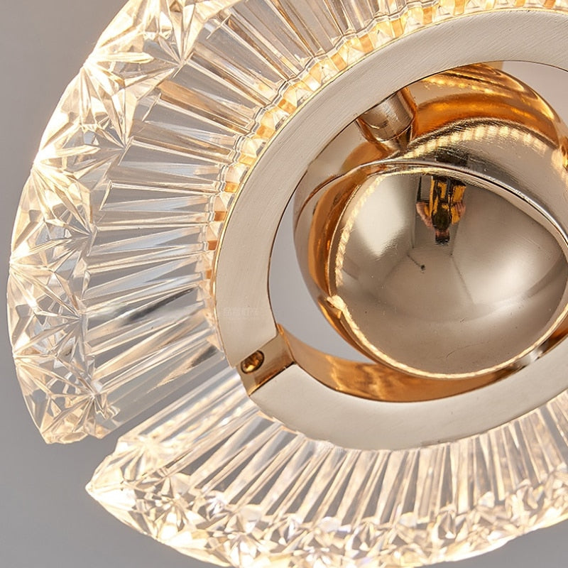 Plafonnier LED Crystal Luxe
