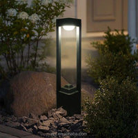 Lampes solaires modernes carrées en aluminium pour extérieur - WaterproofTech